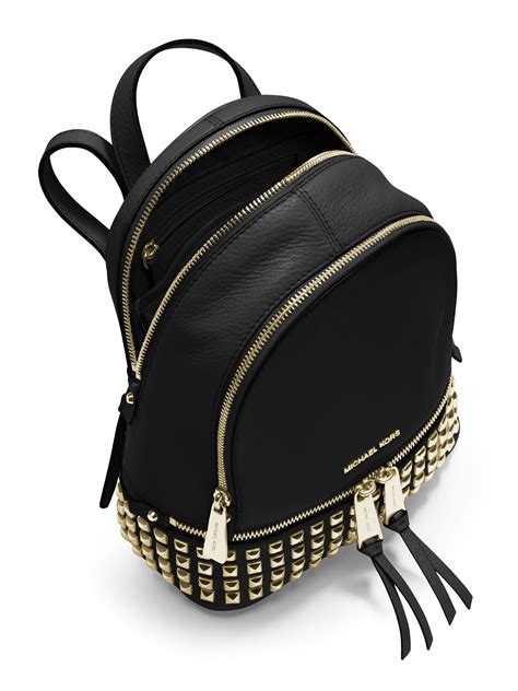 michael michael kors rhea logo backpack|Michael Kors rhea large backpack.